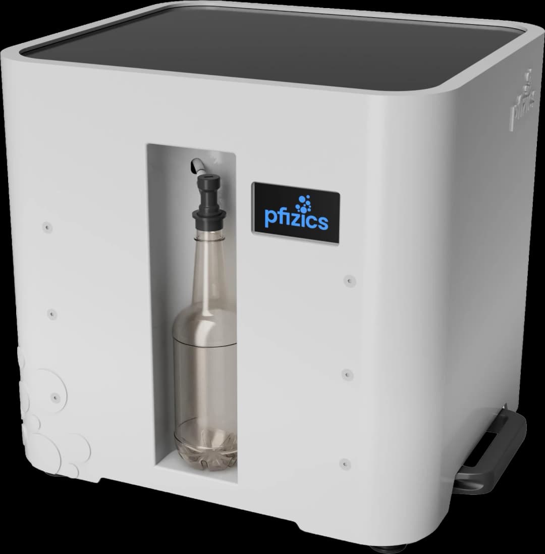 Pfizics Alpha Unit — precision carbonation device